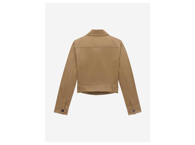 Saint Laurent Cotton Surge Crop Jacke - Ansicht 5