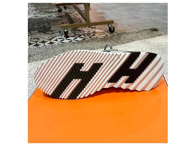 Hermès Baskets Flex MULTICO GRIS Multicolore - vue 17