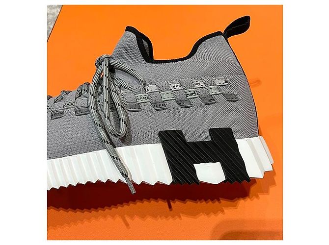 Hermès Baskets Flex MULTICO GRIS Multicolore - vue 7