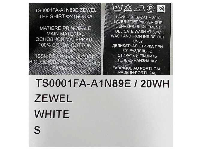 Isabel Marant Weißes T-Shirt mit grafischem Logo Etoile ZEWEL - Ansicht 12
