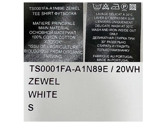 Isabel Marant Weißes T-Shirt mit grafischem Logo Etoile ZEWEL - Ansicht 4