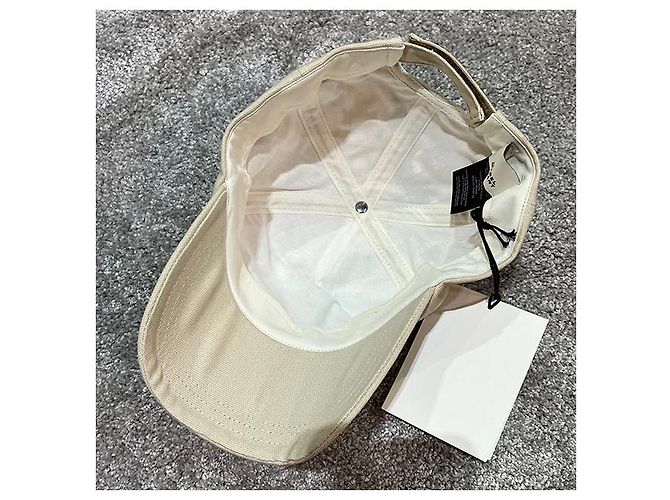 Isabel Marant TYRONY Glitzer-Logo Baseballcap Ecru Weiß - Ansicht 16