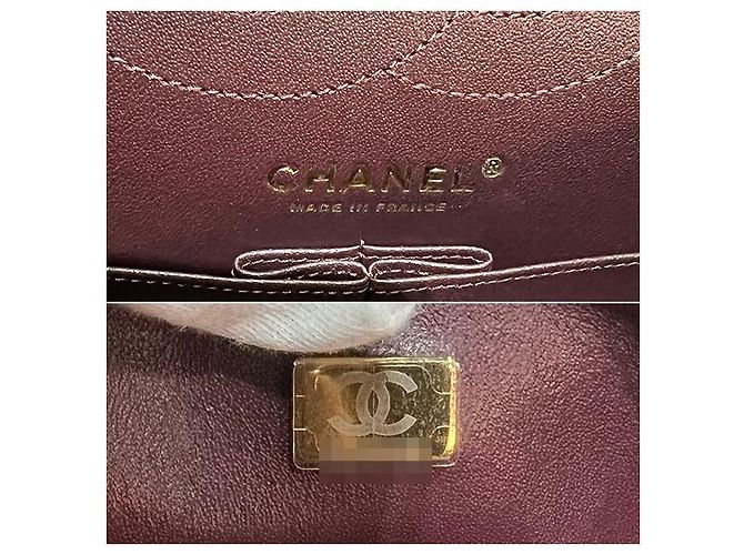 Chanel Vintage Gold Medium Flap Schultertasche Schwarz (VG BK) - Ansicht 8