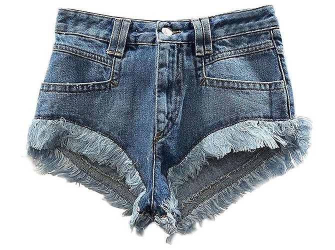 Isabel Marant Shorts de denim Etouile ENEIDAO Azul - vista 10
