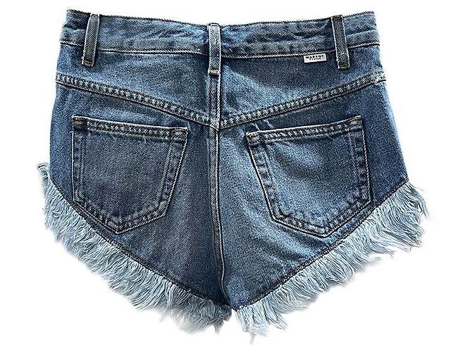 Isabel Marant Shorts de denim Etouile ENEIDAO Azul - vista 3