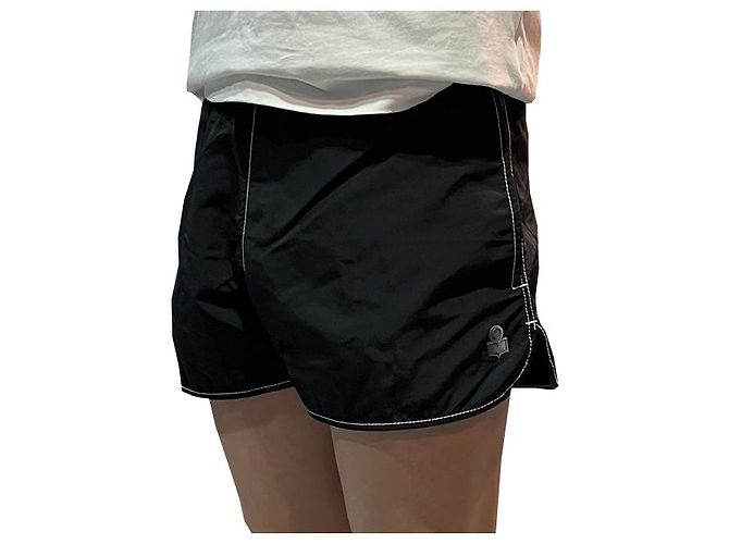 Isabel Marant Costumi da bagno VICENTE Logo Nero sfumato - vista 12