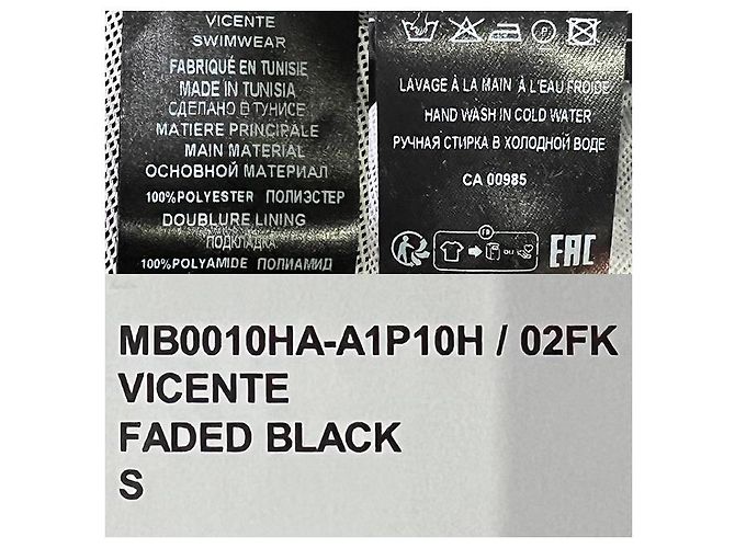 Isabel Marant Costumi da bagno VICENTE Logo Nero sfumato - vista 18