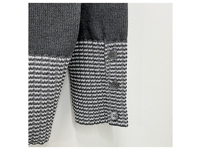 Thom Browne Hector Cardigan Mittelgrau Braun - Ansicht 21