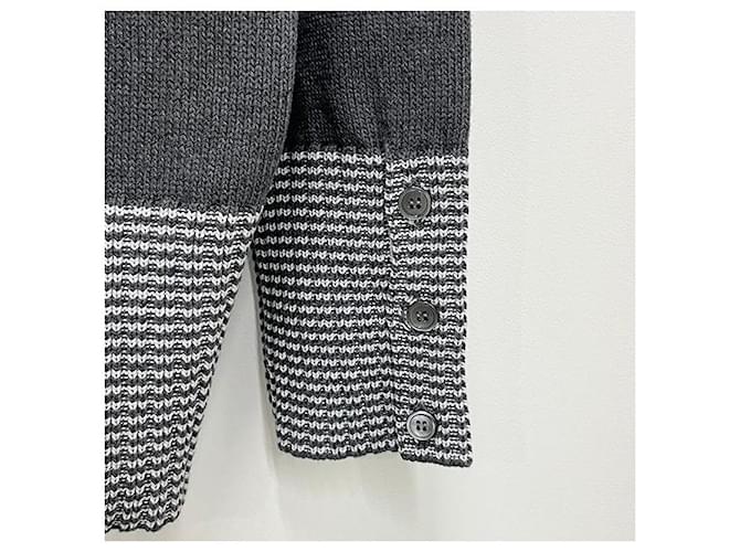 Thom Browne Hector Cardigan Mittelgrau Braun - Ansicht 9