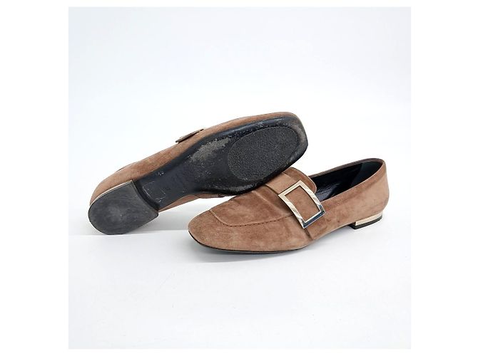 Roger Vivier Mocassin en daim - vue 4