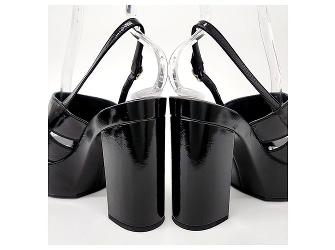 2.55 Sandali aperti Chanel Nero - vista 3