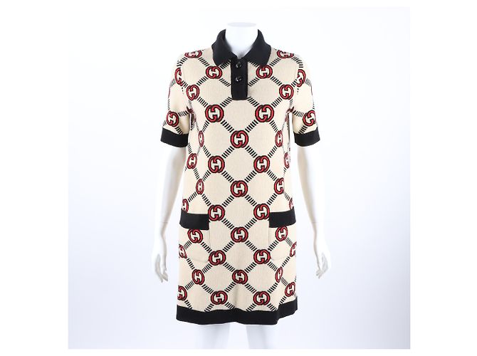 Vestido de punto reversible Gucci - vista 5