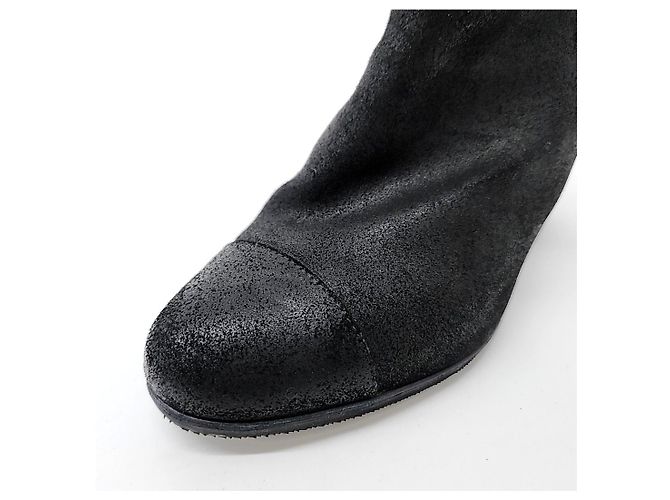 Stivaletti Chanel Nero - vista 5