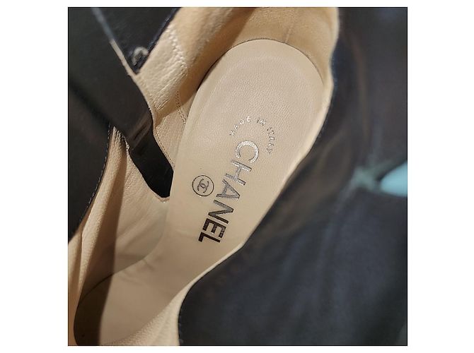 Stivaletti Chanel Nero - vista 6