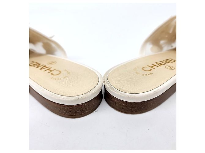 Chanel Mule Weiß - Ansicht 3