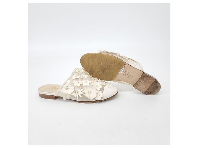 Chanel Mule Weiß - Ansicht 4