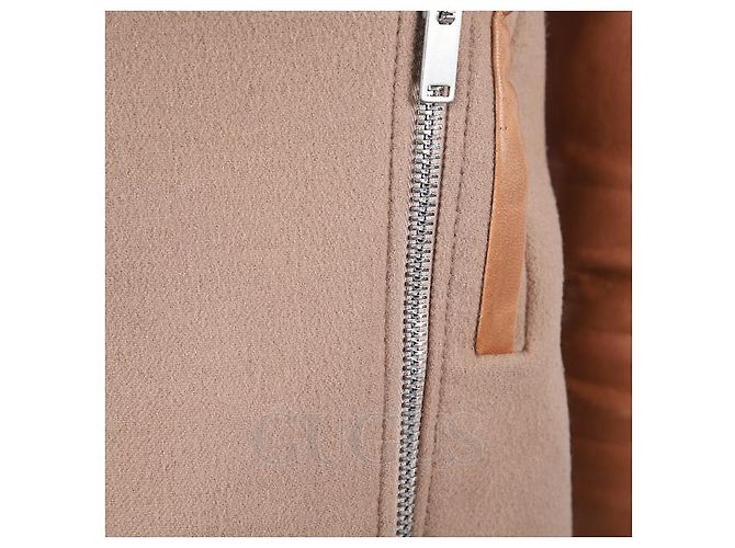 Céline Jacke mit Lederbesatz - Ansicht 4