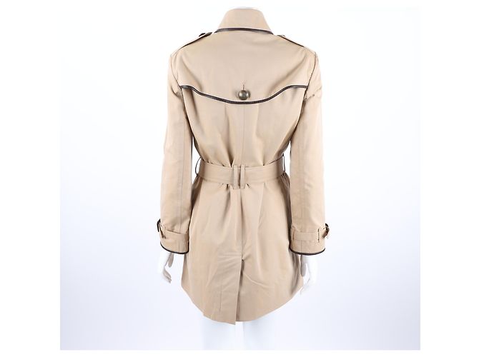 Gabardina Burberry Castaño - vista 3