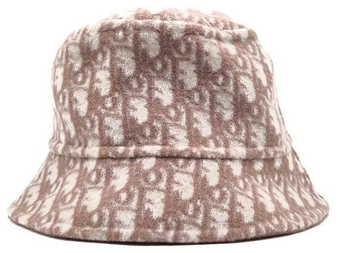 Dior Wendbarer Teddy-D Bucket Hat von Christian Rot - Ansicht 3