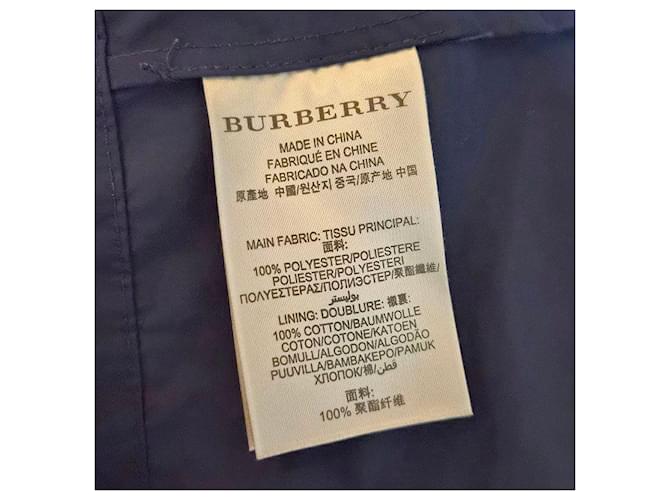 Burberry Brideline Windbreaker Pullover Blau - Ansicht 7