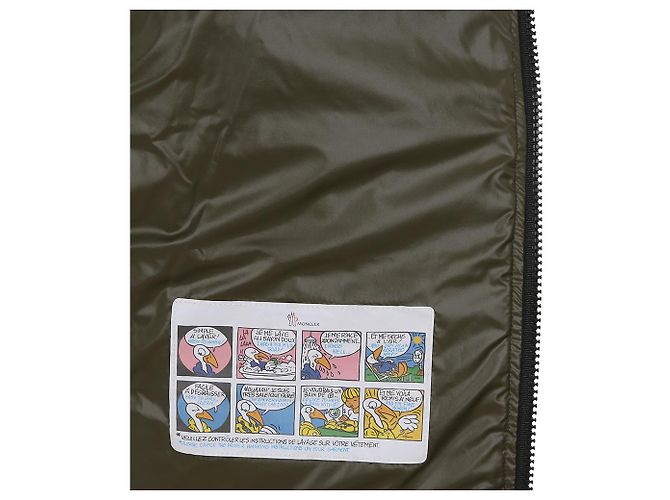 Moncler Kids Grecois Chaqueta Puffer con Capucha Negro - vista 11