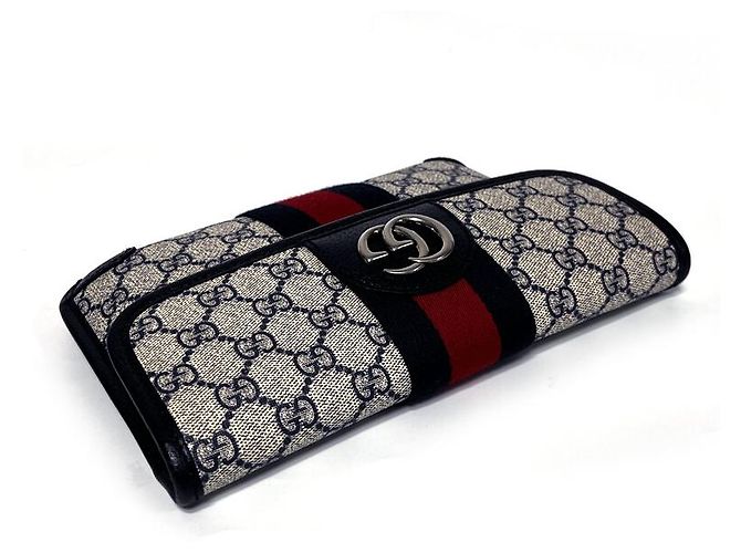 Gucci Borsa a tracolla unisex blu navy Multicolore - vista 9