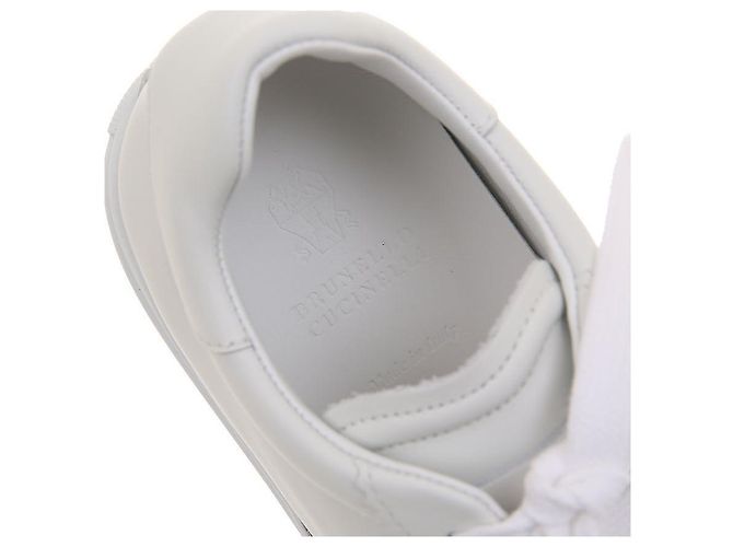 Brunello Cucinelli Sneakers Monili Bianco - vista 10