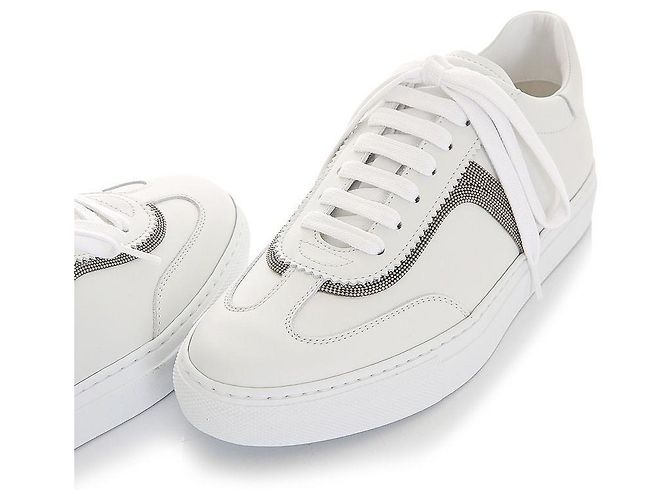 Brunello Cucinelli Sneakers Monili Bianco - vista 7