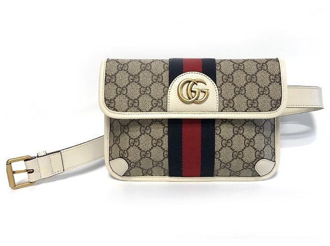 Gucci Borsa a tracolla Ophidia GG Supreme Multicolore - vista 4