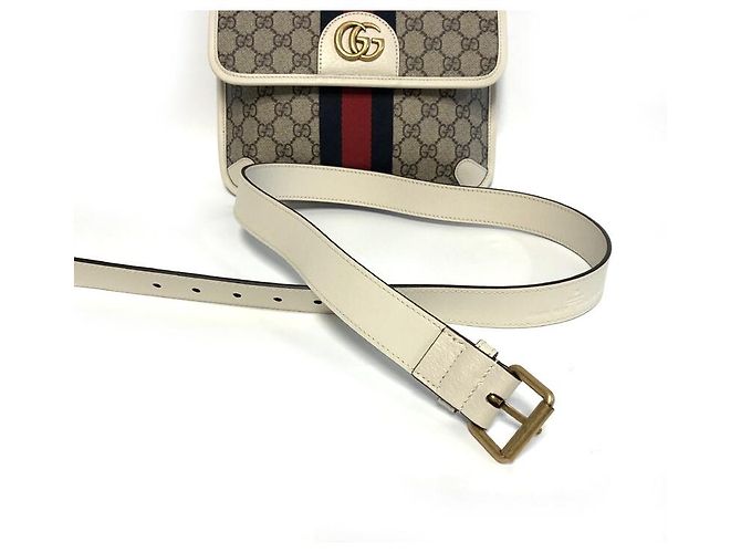 Gucci Borsa a tracolla Ophidia GG Supreme Multicolore - vista 5
