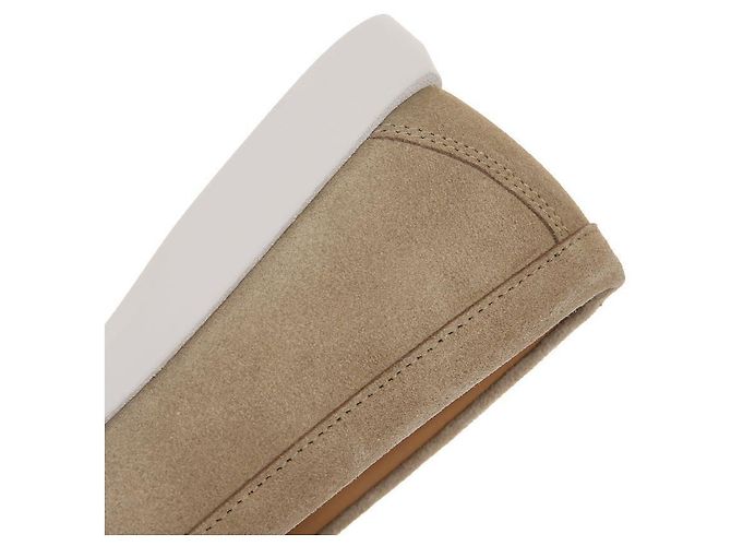 Dior Mocassini in Suede Beige Granville Marrone - vista 9