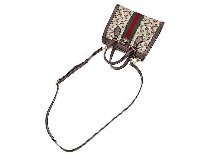 Gucci Borsa a Spalla Ophidia GG Piccola Multicolore - vista 4