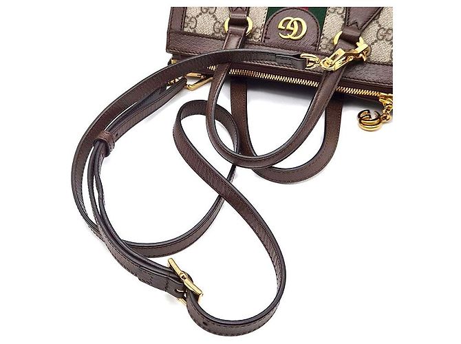 Gucci Borsa a Spalla Ophidia GG Piccola Multicolore - vista 5