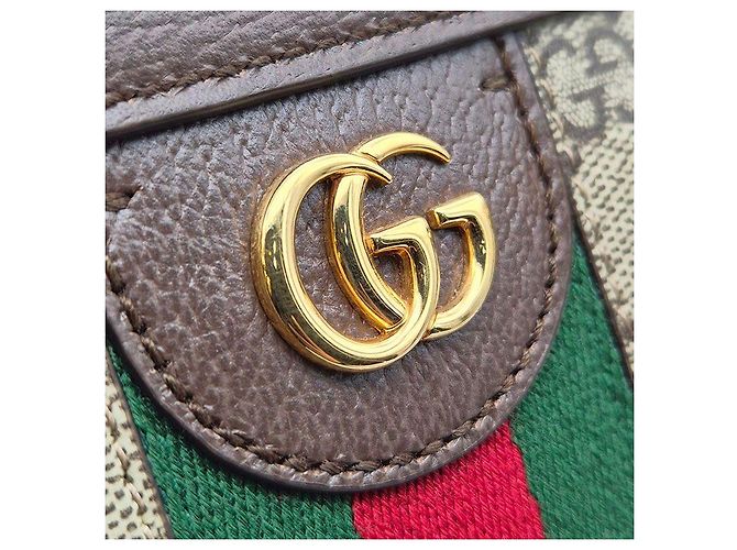 Gucci Borsa a Spalla Ophidia GG Piccola Multicolore - vista 8