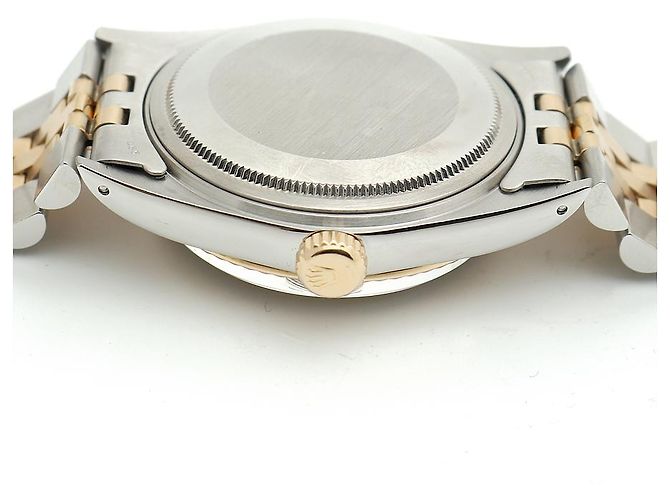 Rolex Montre Combi Homme Datejust Vintage Cadran Lin Multicolore - vue 13