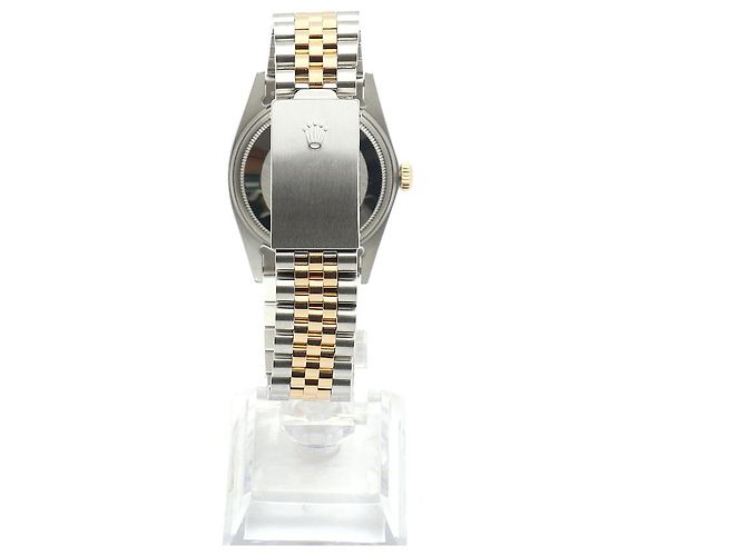Rolex Montre Combi Homme Datejust Vintage Cadran Lin Multicolore - vue 6