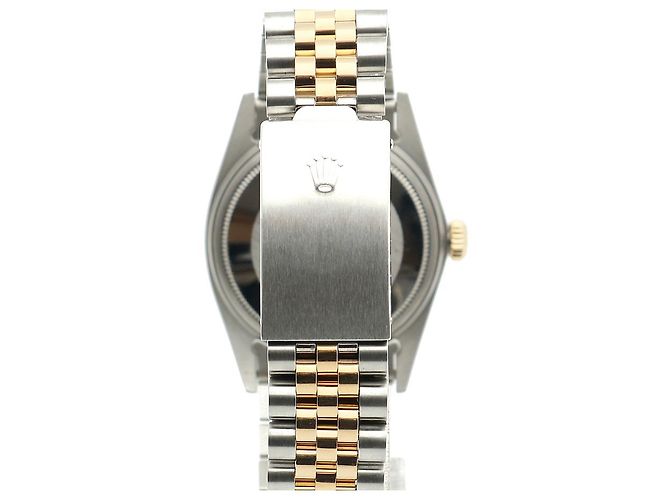 Rolex Montre Combi Homme Datejust Vintage Cadran Lin Multicolore - vue 7