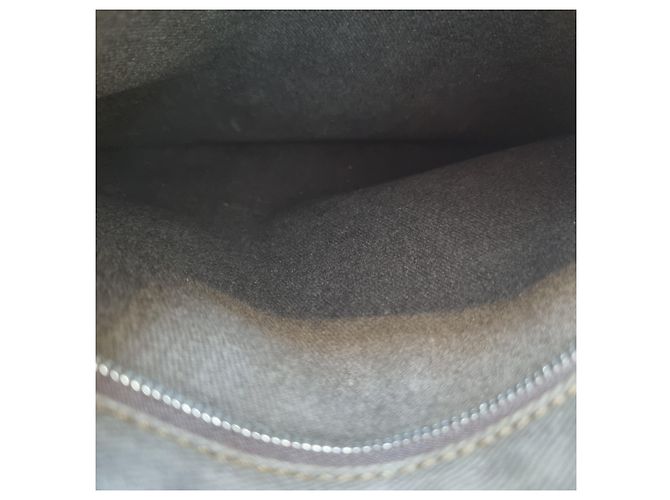 Céline Bolsa transversal com logo Triomphe Marrom - vista 19