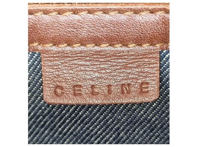 Céline Borsa Tote in Denim Canvas Triomphe (Premium, Borsa a Mano) - vista 18