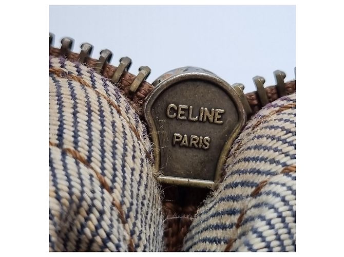 Céline Borsa Tote in Denim Canvas Triomphe (Premium, Borsa a Mano) - vista 20