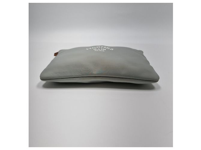 Hermès Pouch Bain in Neoprene MM (Unisex) Marrone - vista 11