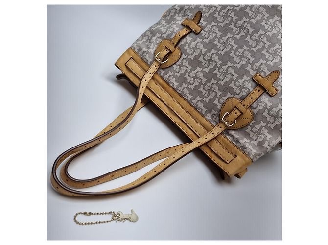 Céline Macadam-Muster Schultertasche (Große Einkaufstasche) Braun - Ansicht 15