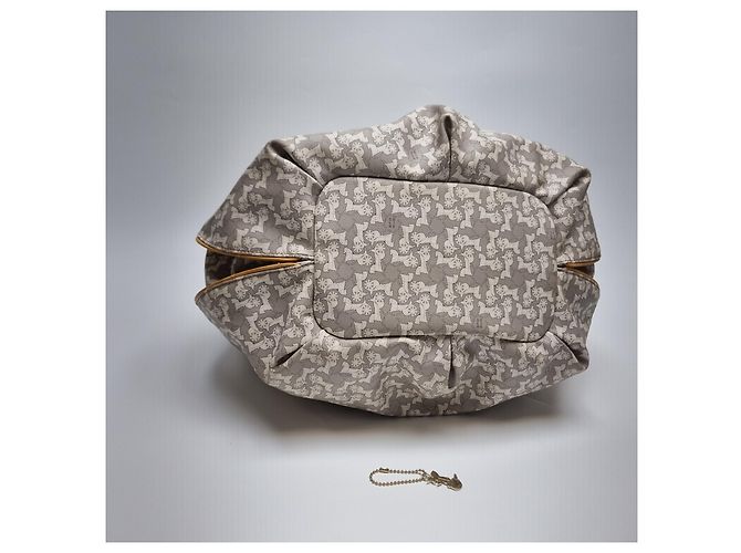 Céline Macadam-Muster Schultertasche (Große Einkaufstasche) Braun - Ansicht 18