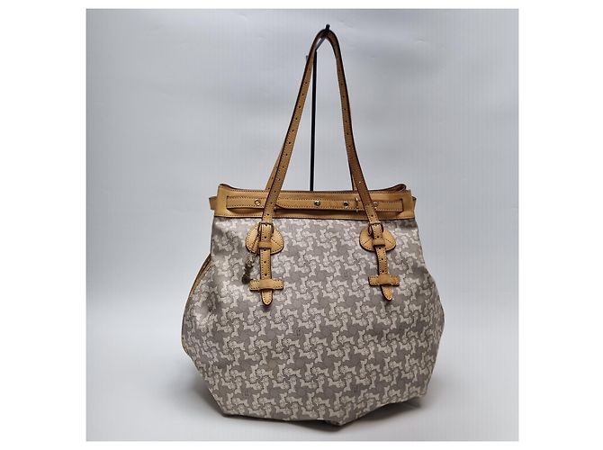Céline Macadam-Muster Schultertasche (Große Einkaufstasche) Braun - Ansicht 4