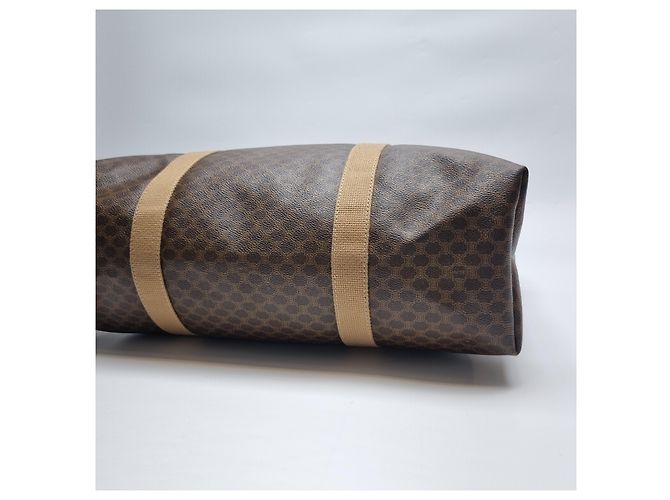 Céline Borsa Tote Macadam (Borsa Boston Premium, Borsa da Viaggio Unisex) Marrone - vista 16