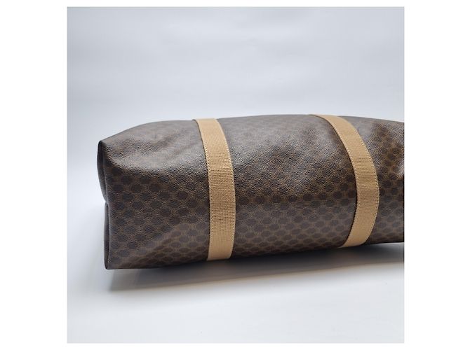 Céline Borsa Tote Macadam (Borsa Boston Premium, Borsa da Viaggio Unisex) Marrone - vista 17