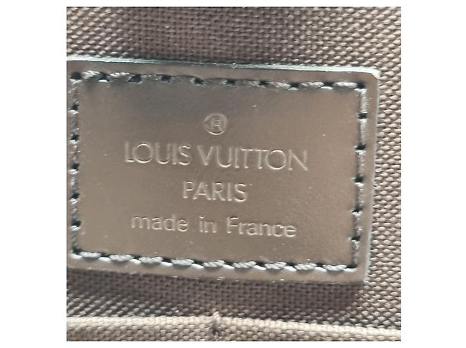 Organizer Louis Vuitton Borsa documenti unisex Damier Savana Marrone - vista 20
