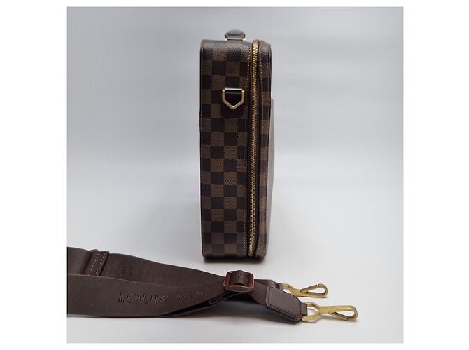 Organizer Louis Vuitton Borsa documenti unisex Damier Savana Marrone - vista 8