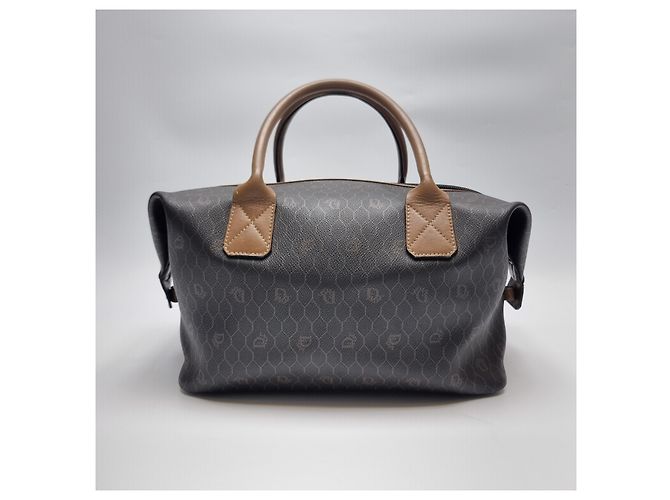 Dior Borsa Boston Honeycomb Tote (Borsa da golf premium, Borsa da viaggio) Marrone - vista 10