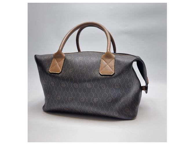 Dior Borsa Boston Honeycomb Tote (Borsa da golf premium, Borsa da viaggio) Marrone - vista 11